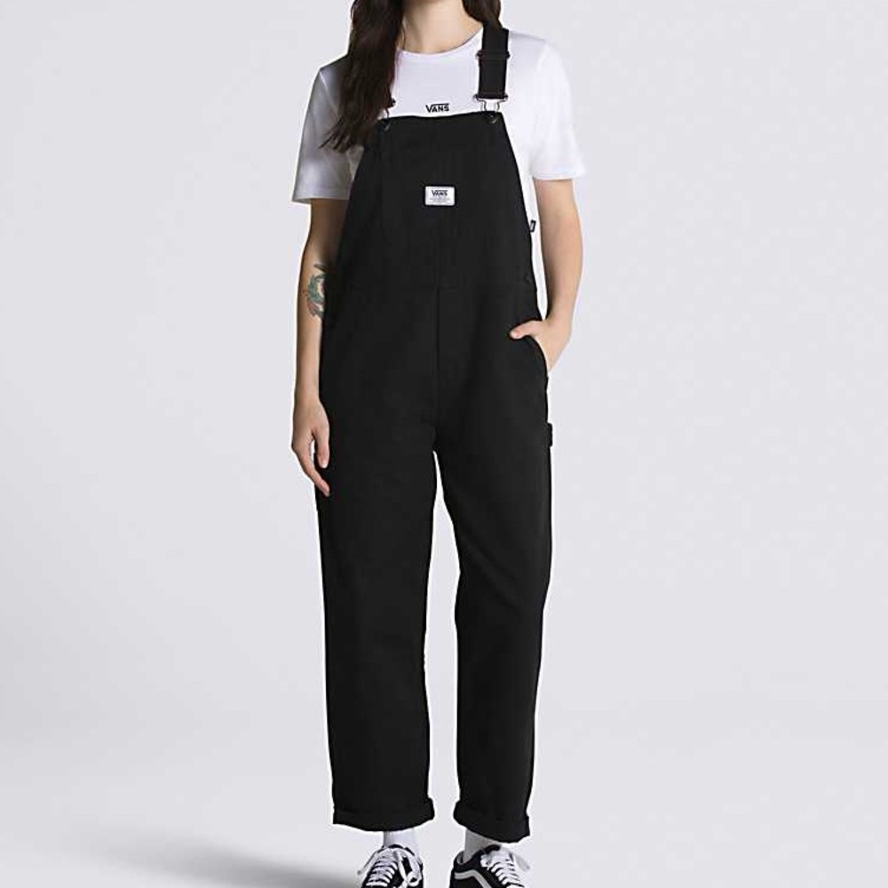 Vans Black Overalls Coveralls Size M Medium